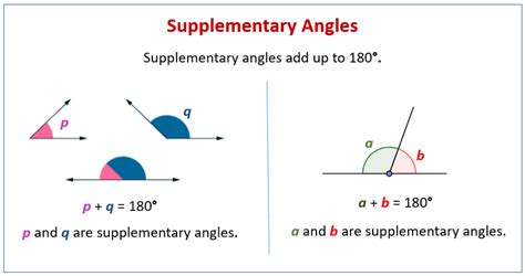 x 91. . Supplementary angles